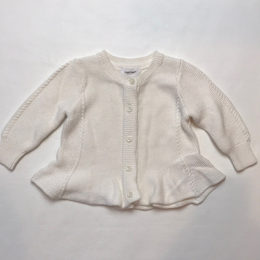 Angel Dear Cardigan (size 3-6m)